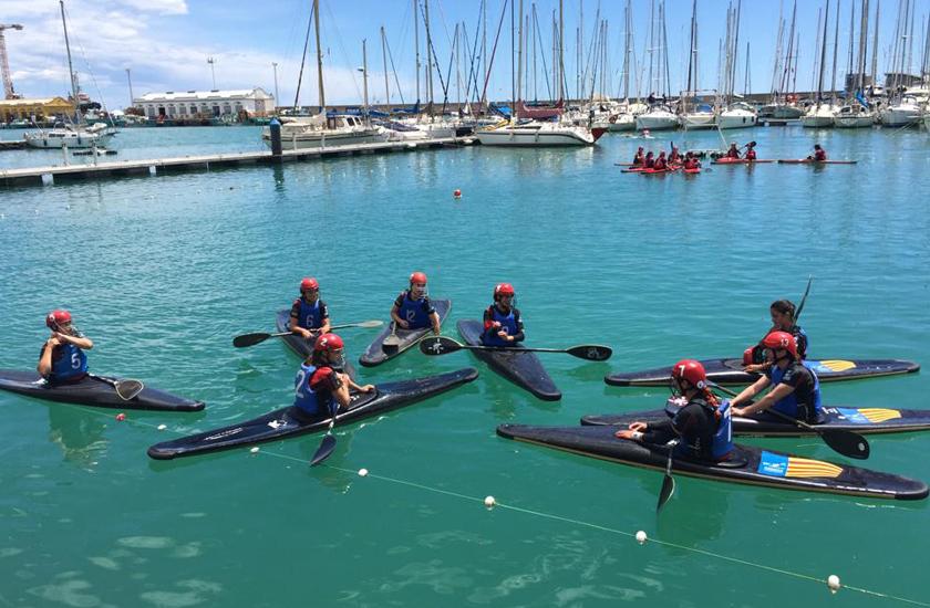 La Liga Nacional de Kayak Polo vuelve este fin de semana a Marina Burriananova